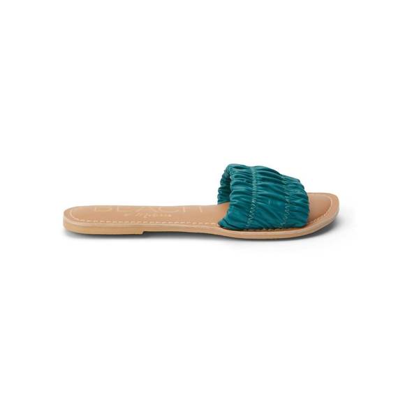 MATISSE Shoes - NEW MATISSE channel slide in teal